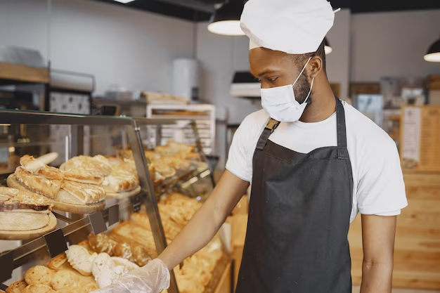 baker maintaining safety
