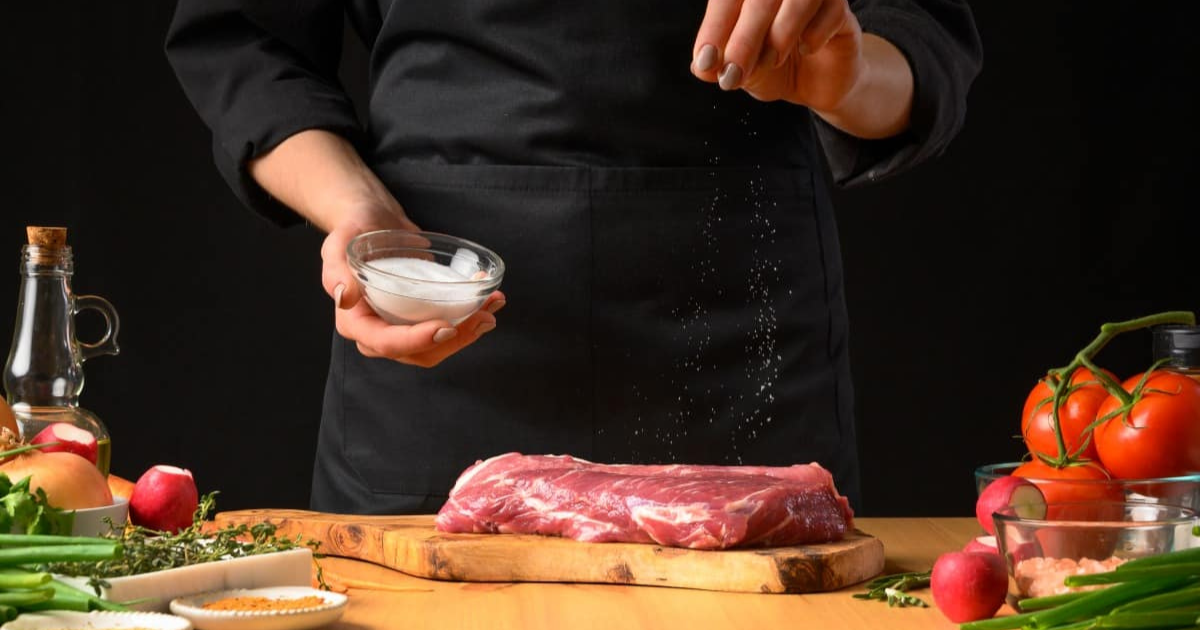 right amount of seasoning
