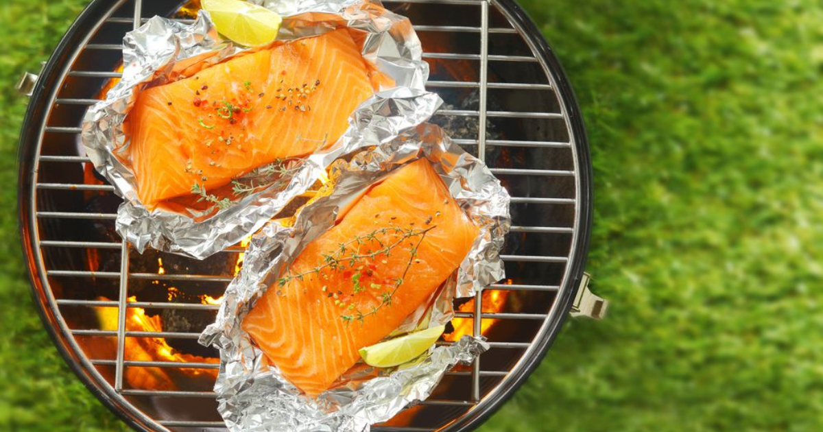 use foil pockets for delicate foods